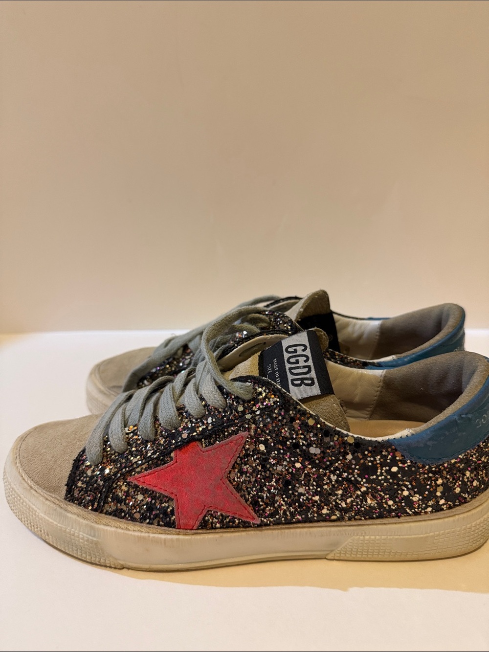 Golden Goose Glitter Sneakers - Picture 7 of 16